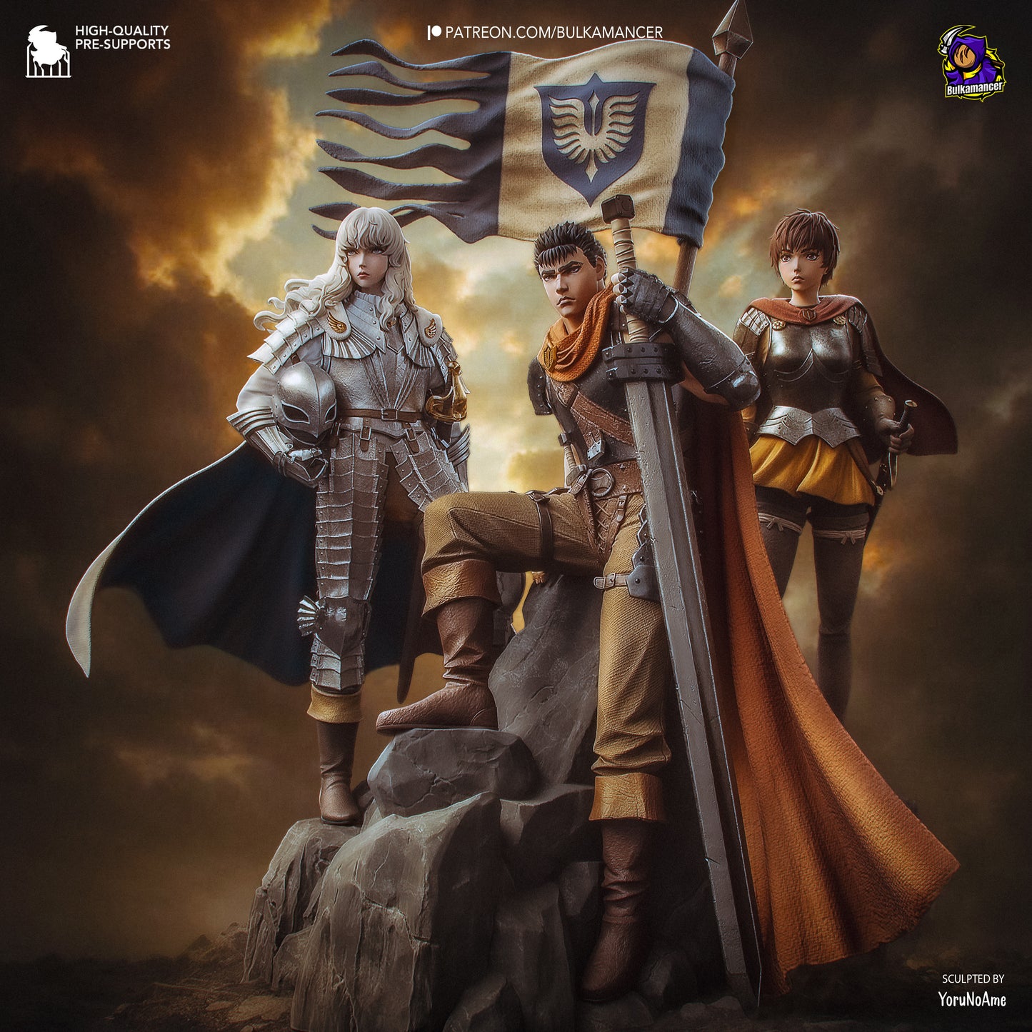 Diorama Berserk - 37,2 cm