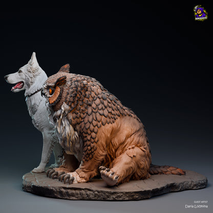 Scratch and Owlbear Cub · Baldur's Gate 3 · 139mm