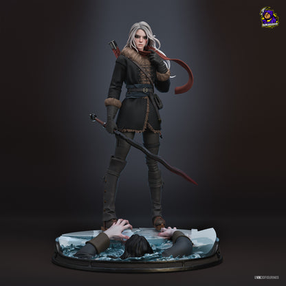 Ciri · The Witcher Saga - The Tower of the Swallow · 229 mm