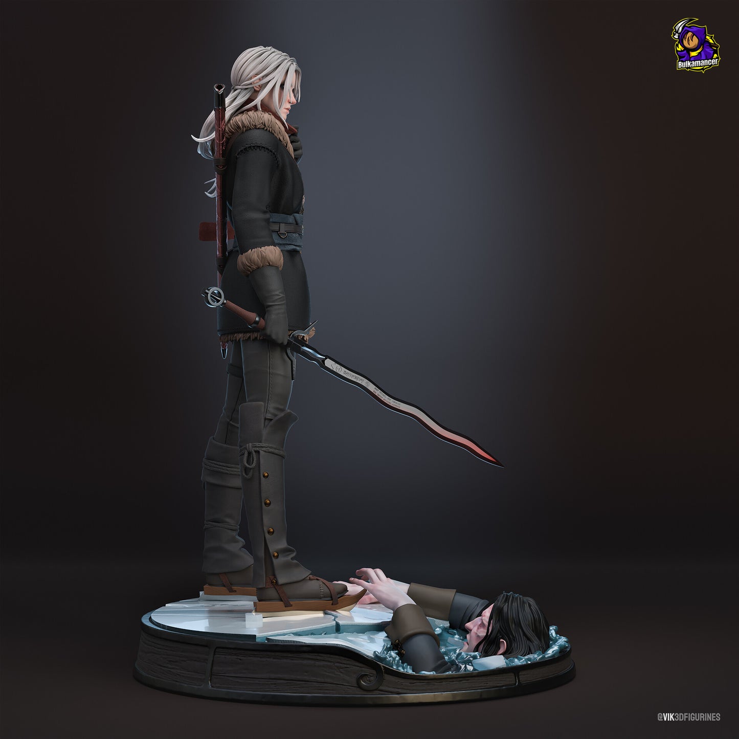 Ciri · The Witcher Saga - The Tower of the Swallow · 229 mm