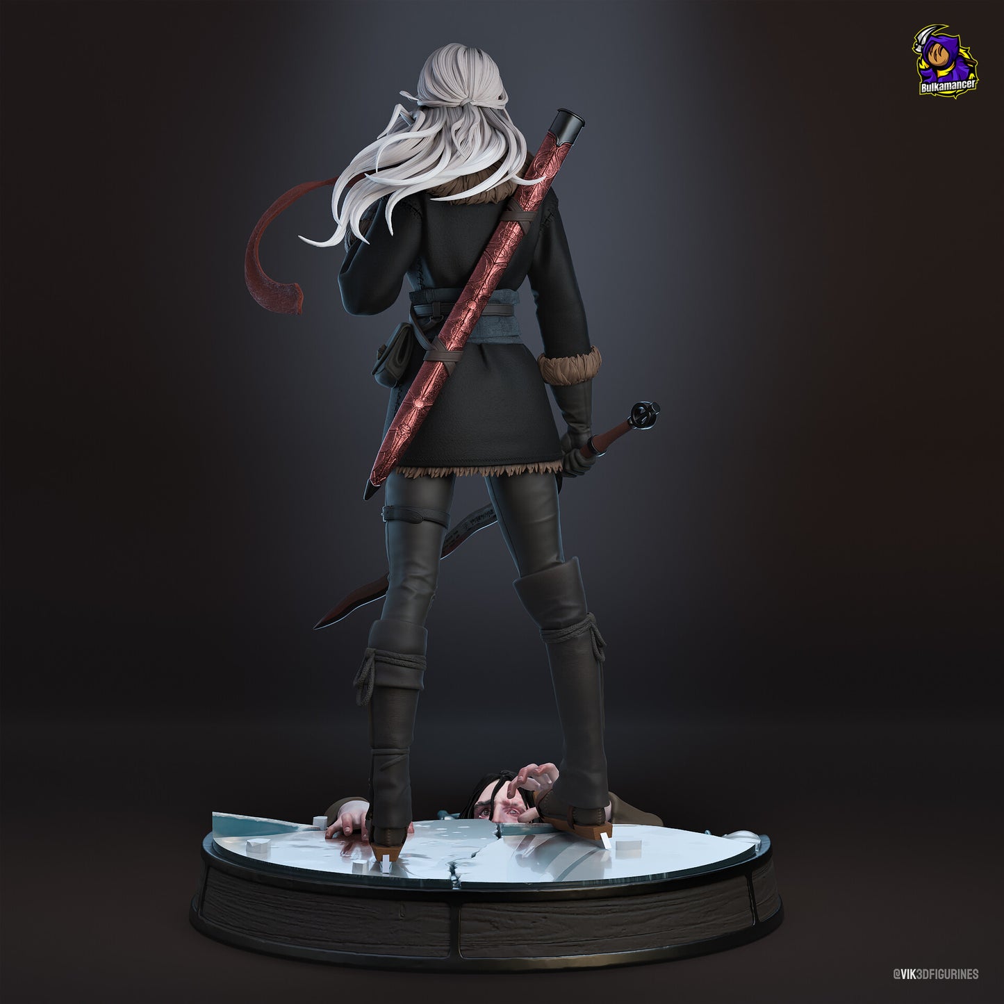 Ciri · The Witcher Saga - The Tower of the Swallow · 229 mm