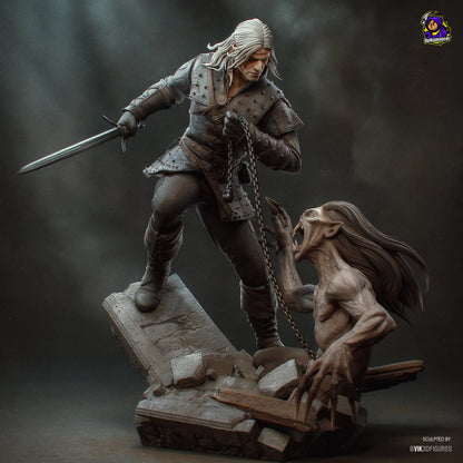 Geralt - Le Sorceleur 30 cm