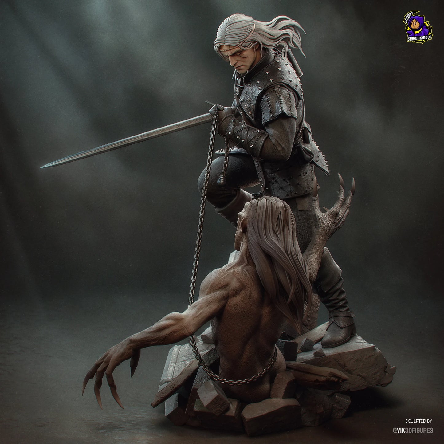 Geralt - Le Sorceleur 30 cm