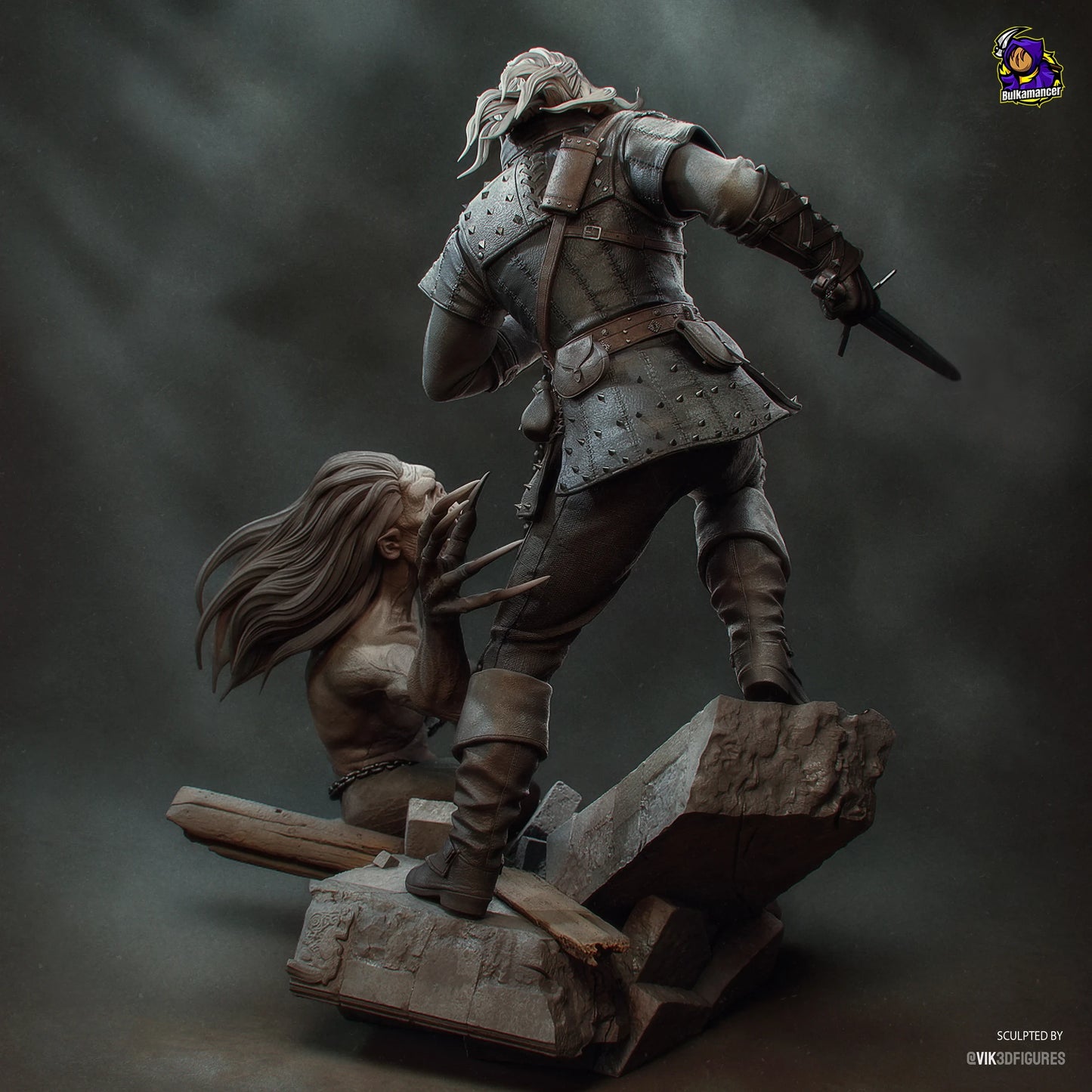 Geralt - Le Sorceleur 30 cm