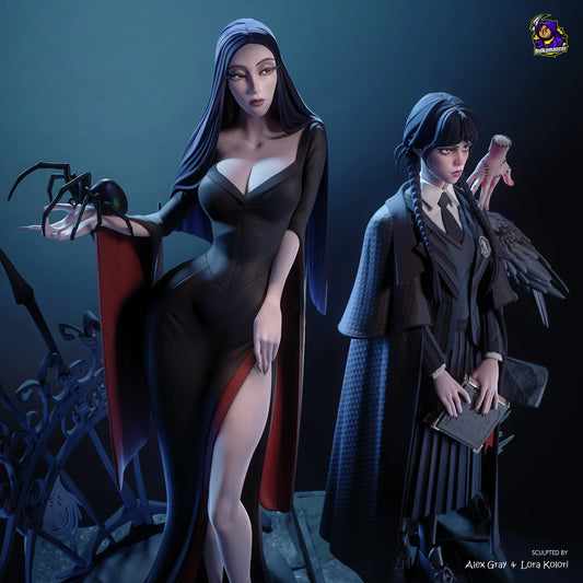 Mercredi et Morticia - La Famille Addams 1:6