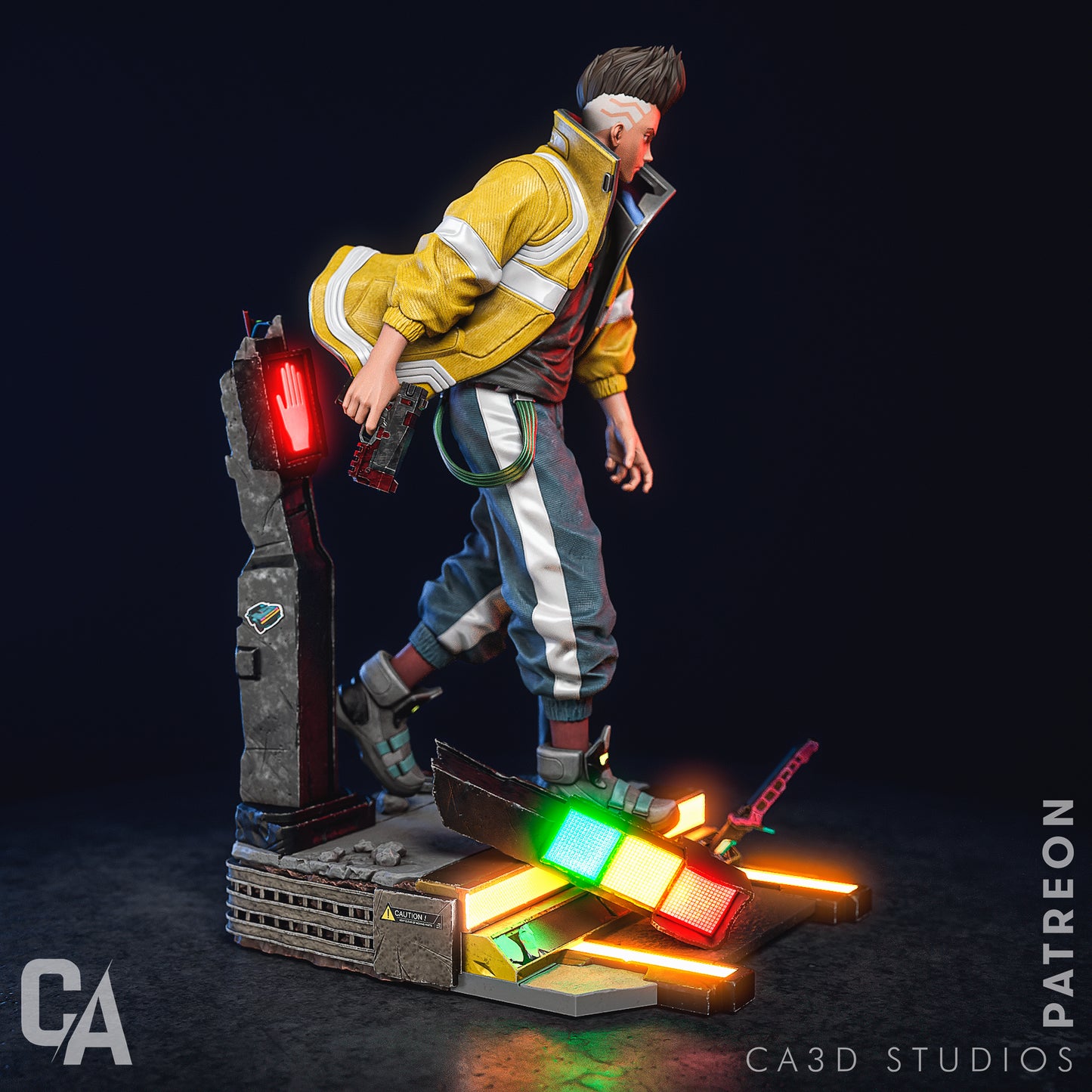David Martinez - Cyberpunk Edgerunners - 1:6 - Avec LED