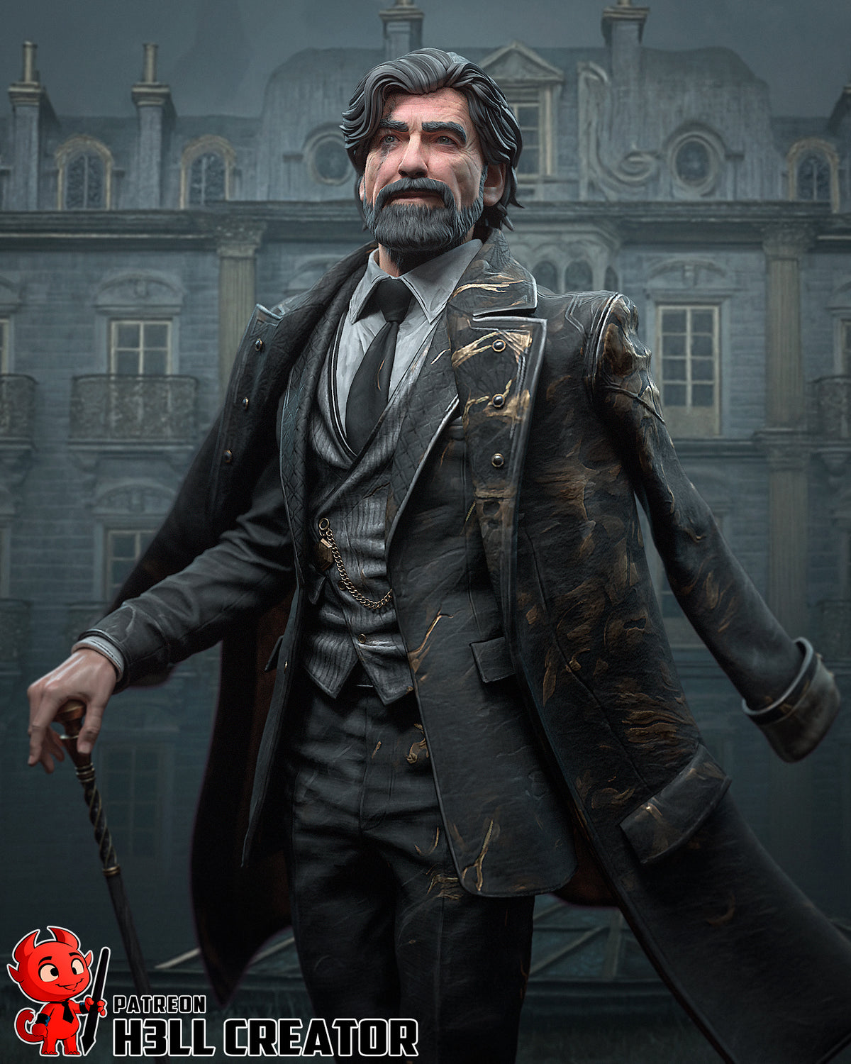 El Maestro del Lienzo, figura de Renoir de Clair Obscur: Expedition 33