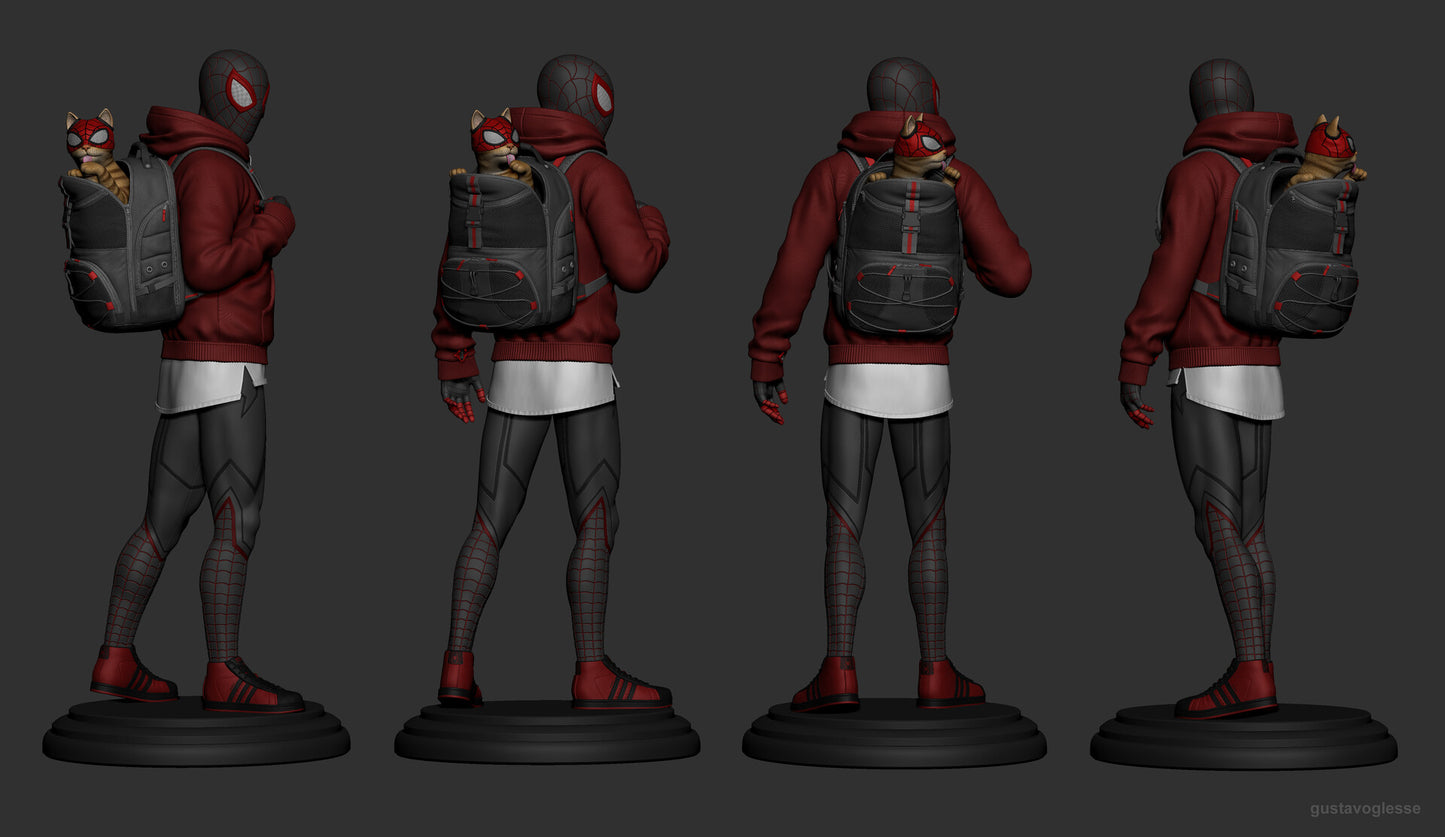 Miles Morales - SPIDERMAN - SpiderCat