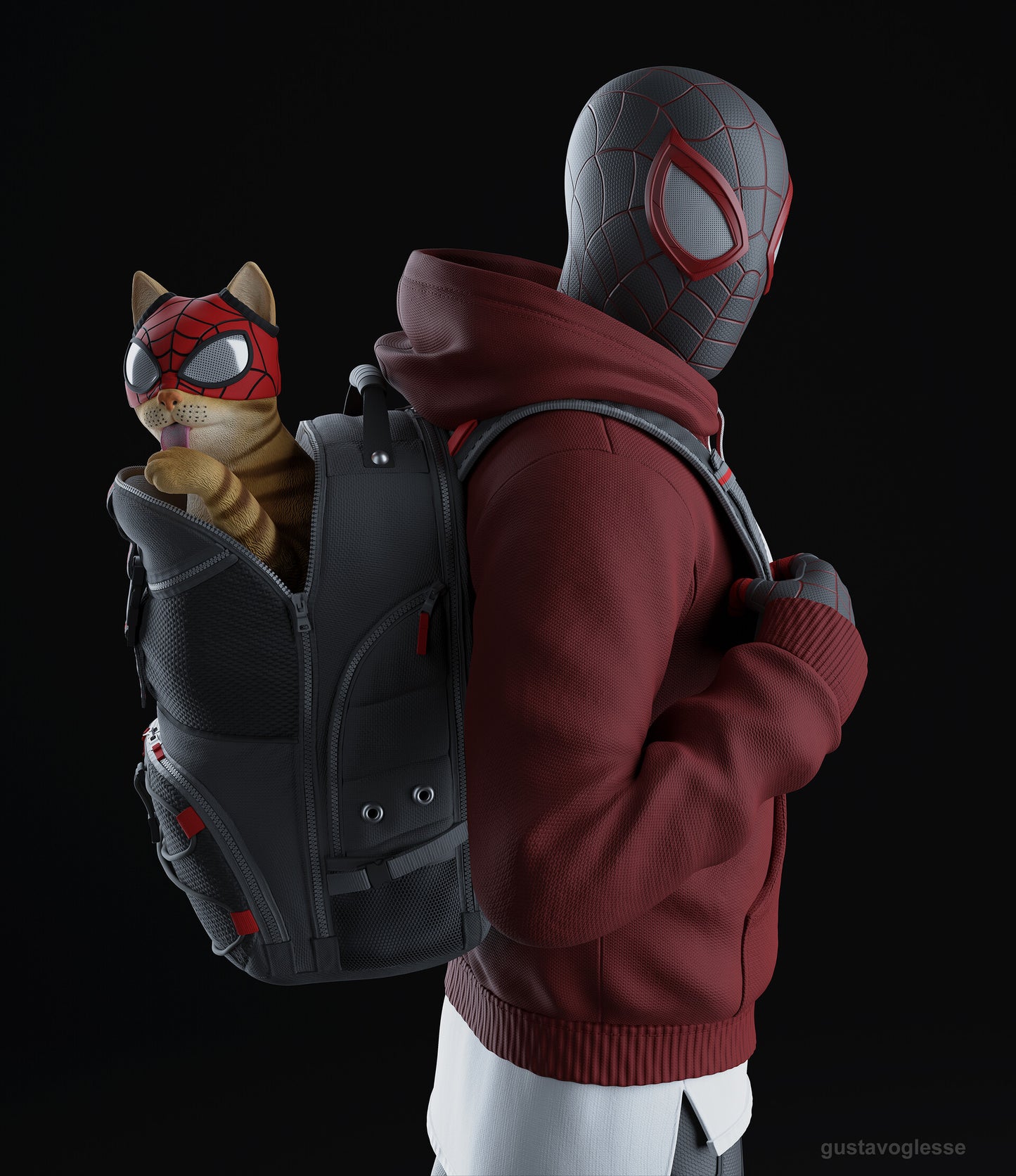 Miles Morales - SPIDERMAN - SpiderCat