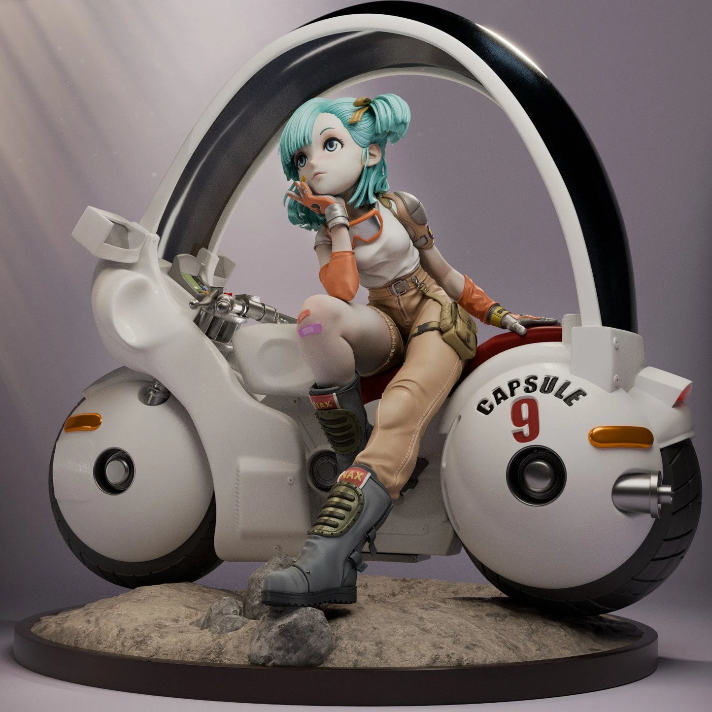 BULMA · DRAGON BALL · Capsule 9 · Ca3D · Peint