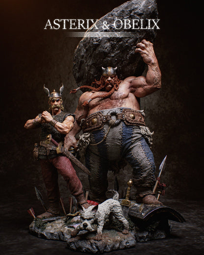 Asterix & Ideafix - Asterix y Obelix - 1:6