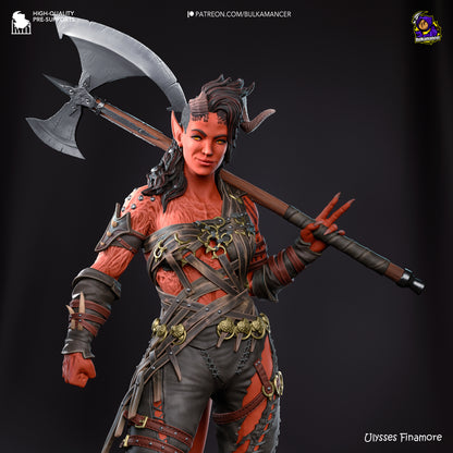 Karlach - LA PORTE DE BALDUR 3 - 35 cm