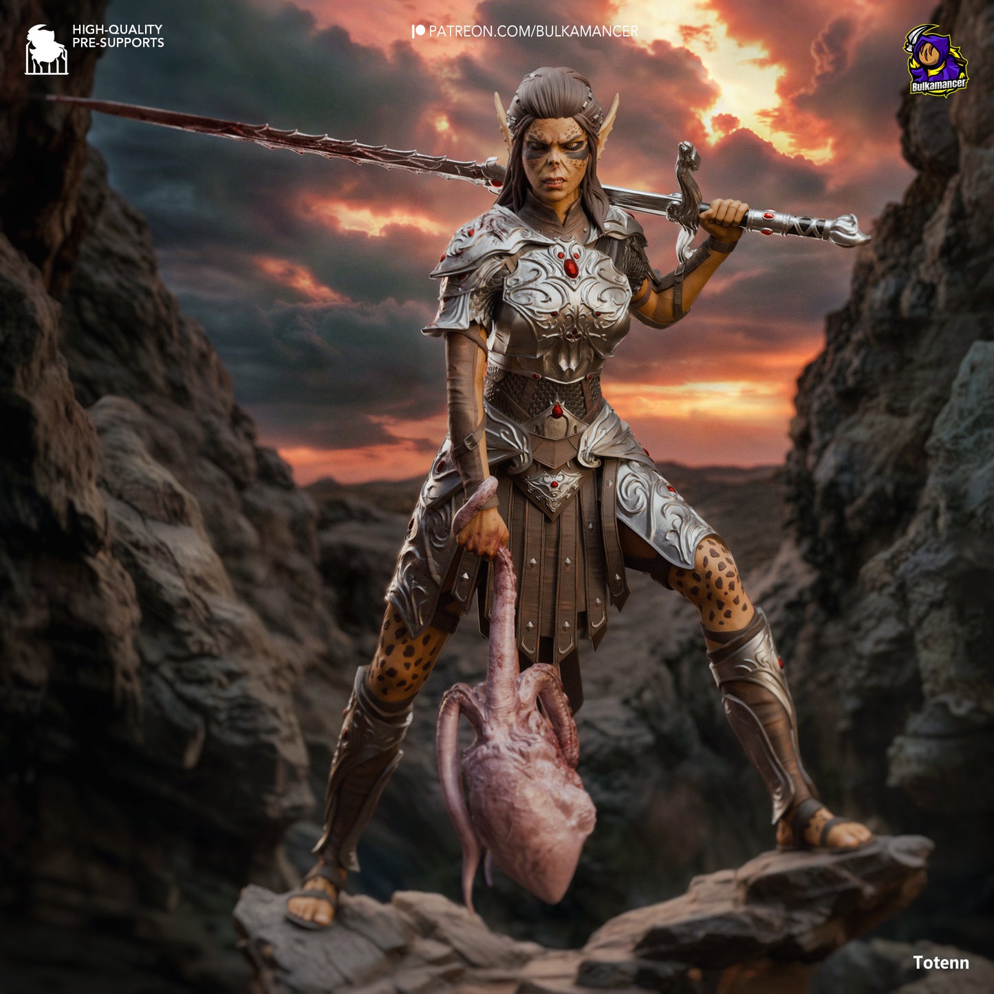 La Guerrera del Hierro - 27,7 cm