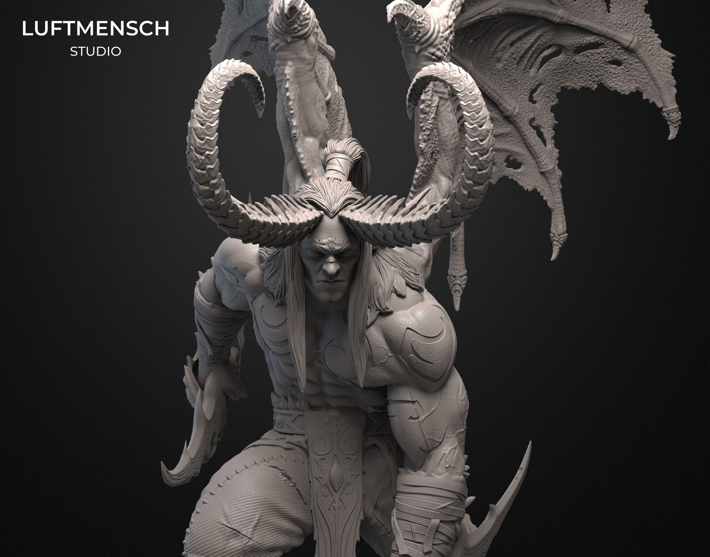 Illidan Stormrage Resina 12K · 1:6 scale