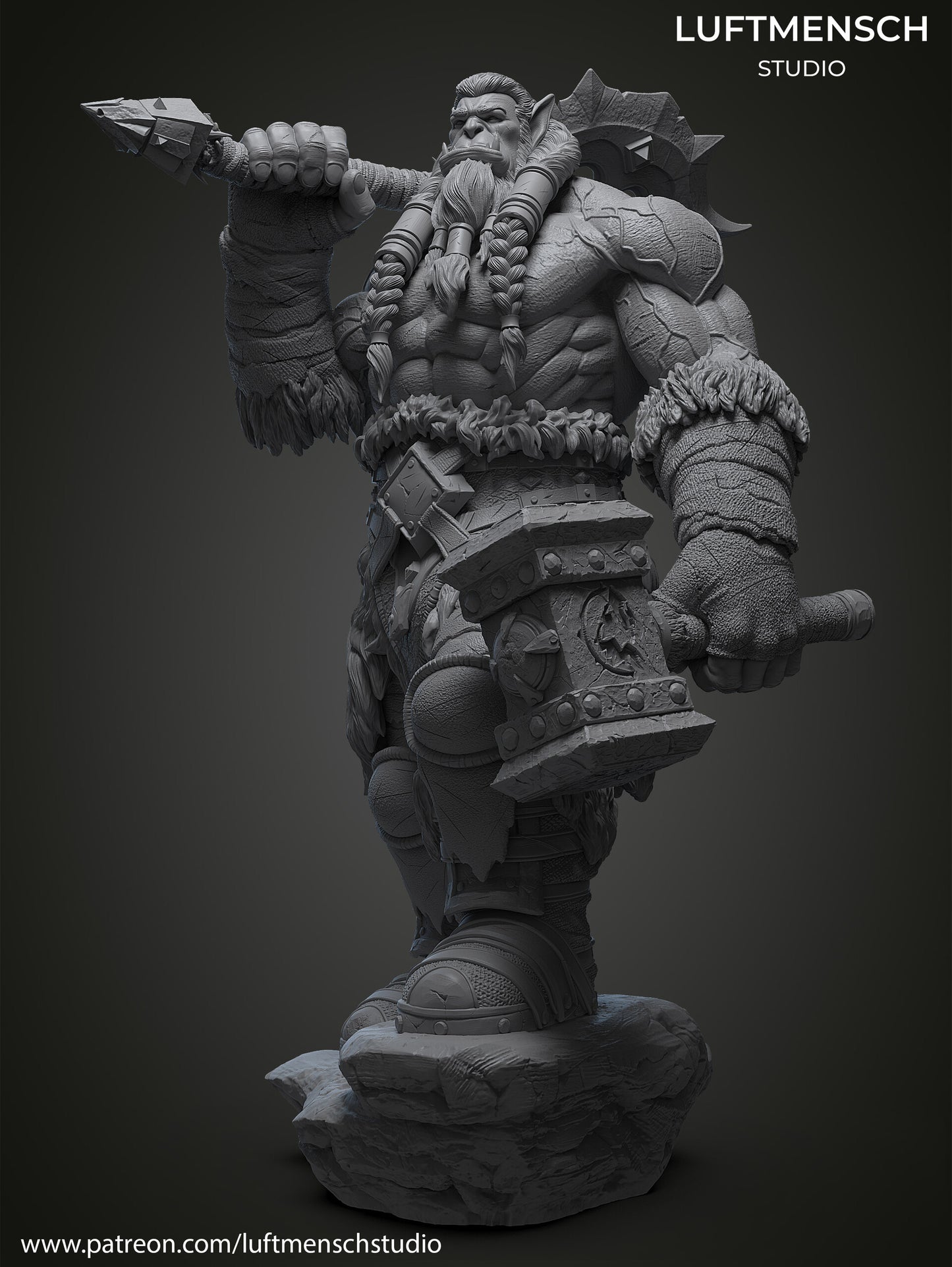 Thrall · WORLD OF WARCRAFT · 1:10 Scale