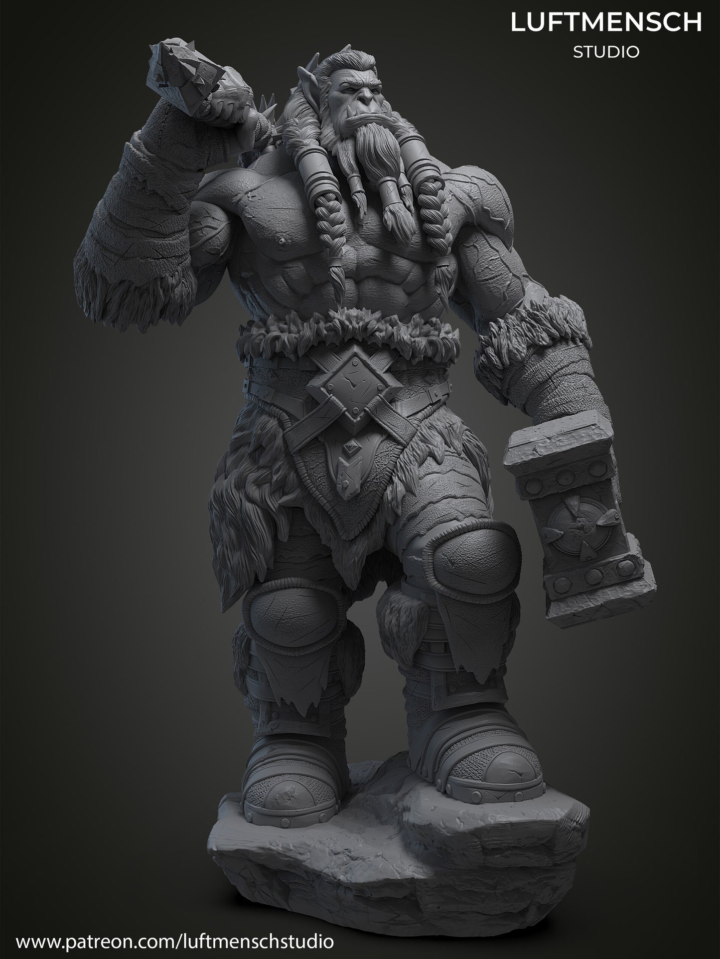 Thrall · WORLD OF WARCRAFT · 1:10 Scale