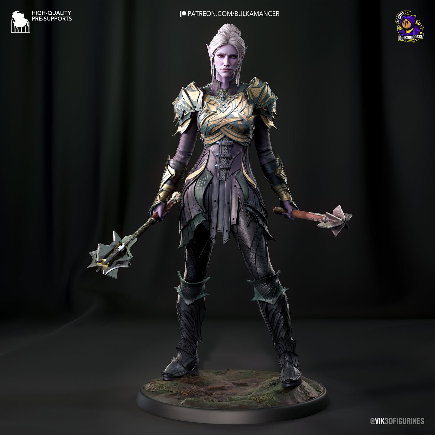La Comandante de Obsidiana - 24 cm