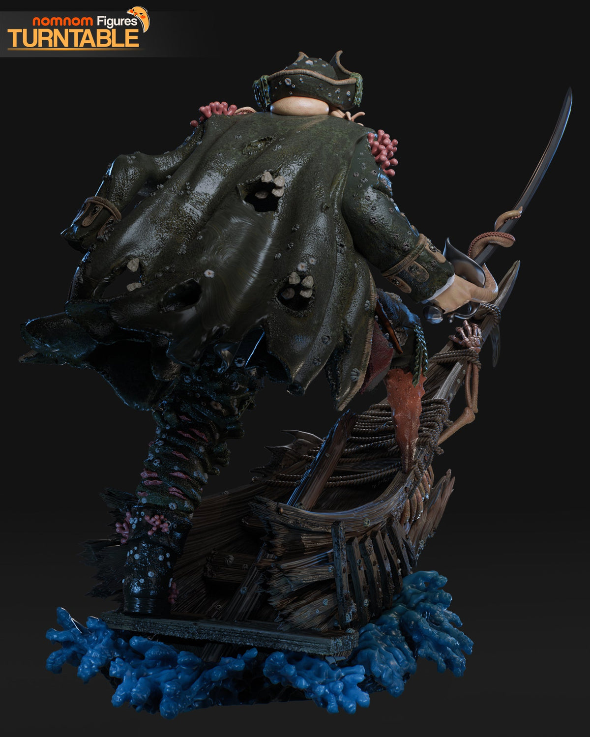 Render adicional del modelo davy de NomNom Figures
