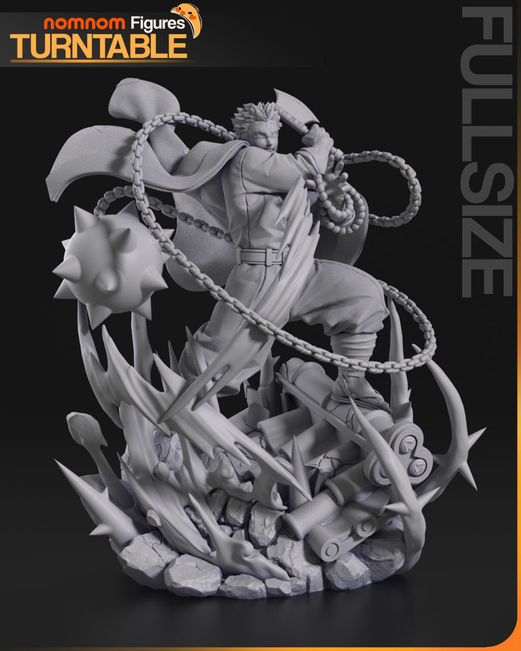 Gyomei - Demon Slayer (Kimetsu No Yaiba) - 35cm