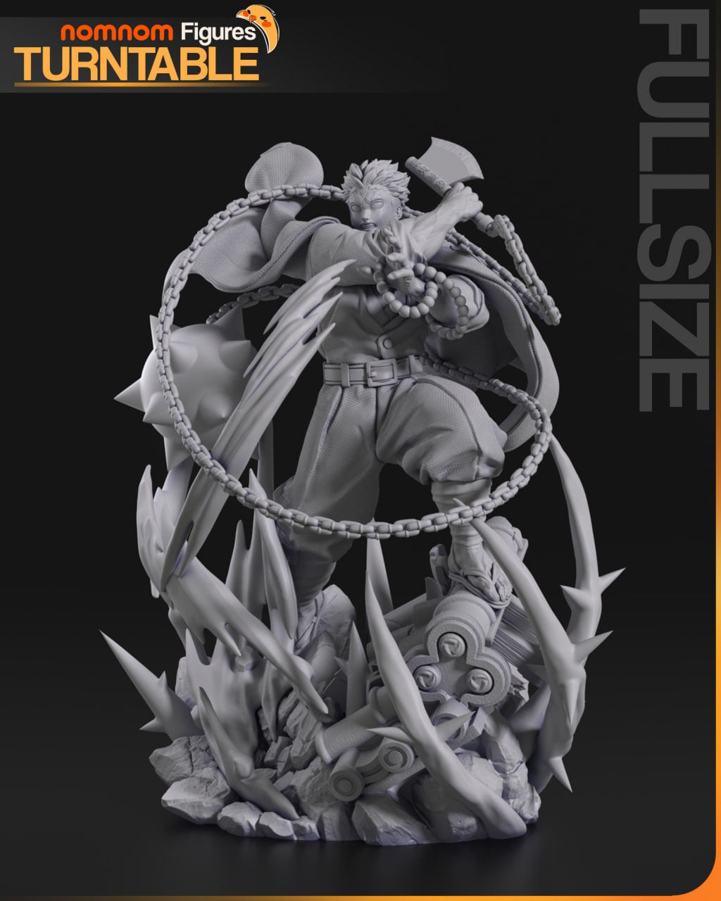 Gyomei - Demon Slayer (Kimetsu No Yaiba) - 35cm