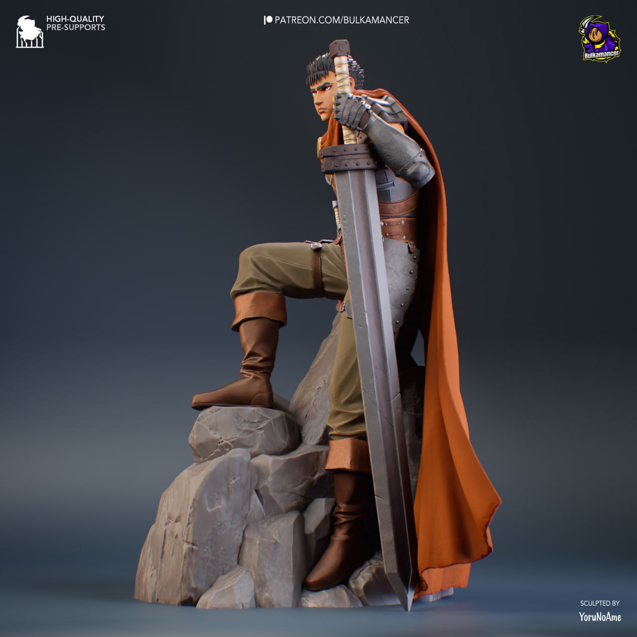 Guts - Berserk - 30 cm