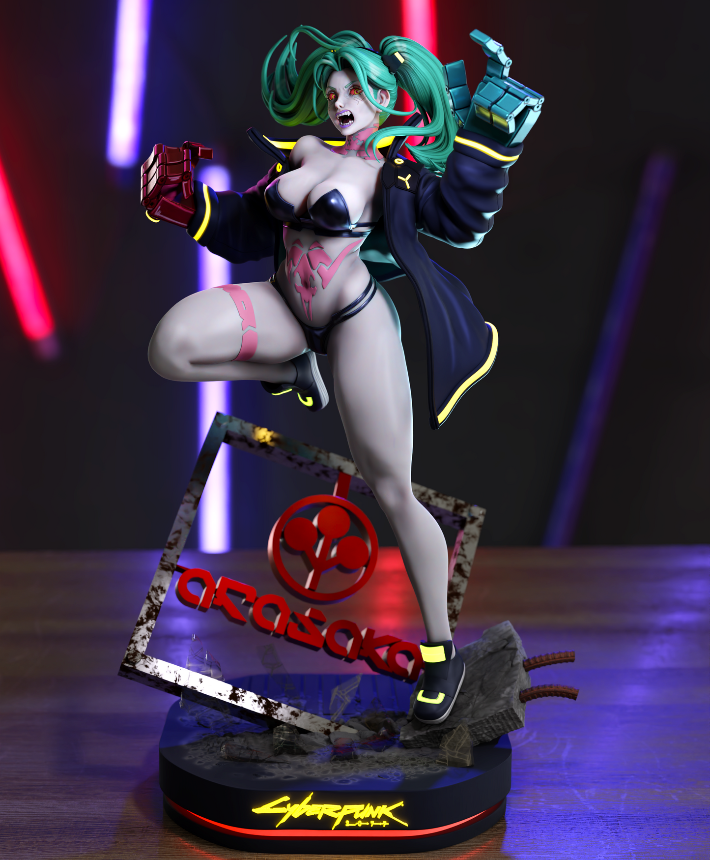 Rebecca - Cyberpunk - NSFW Option - 1:6