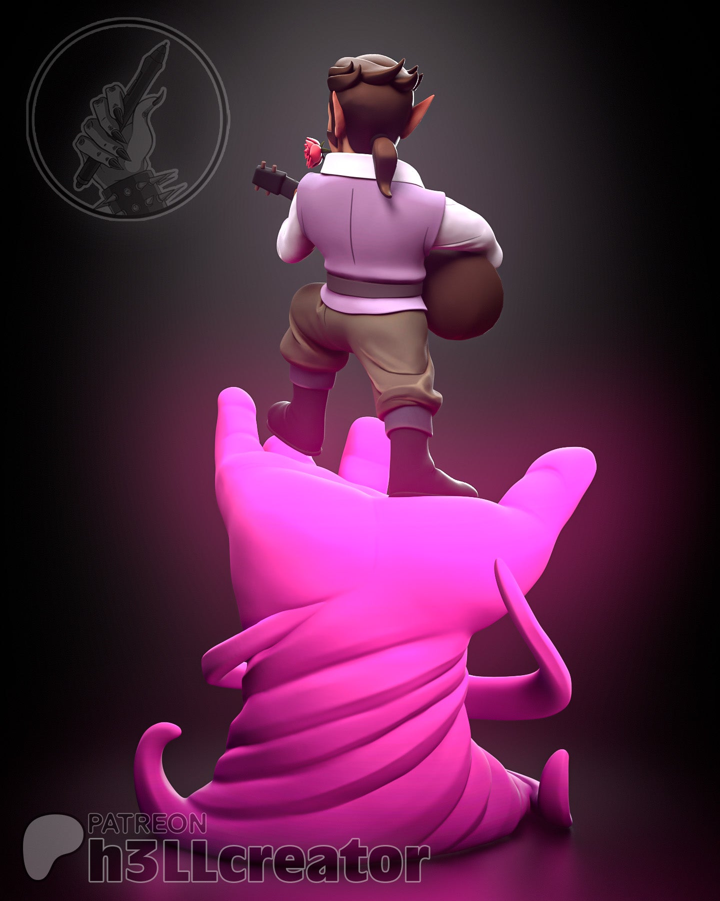 The Scarlet Bard - 13.4 cm