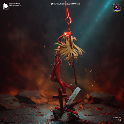 Asuka - Evangelion - Partie de Diorama