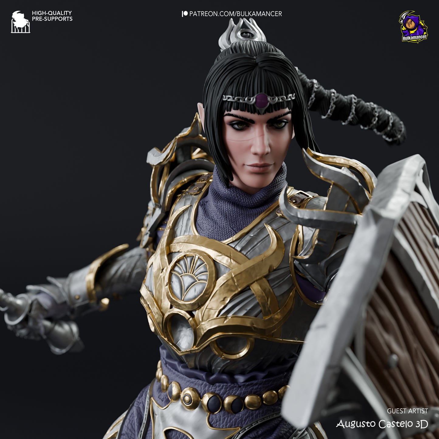 Shadowheart - LA PORTE DE BALDUR 3 - 30 cm