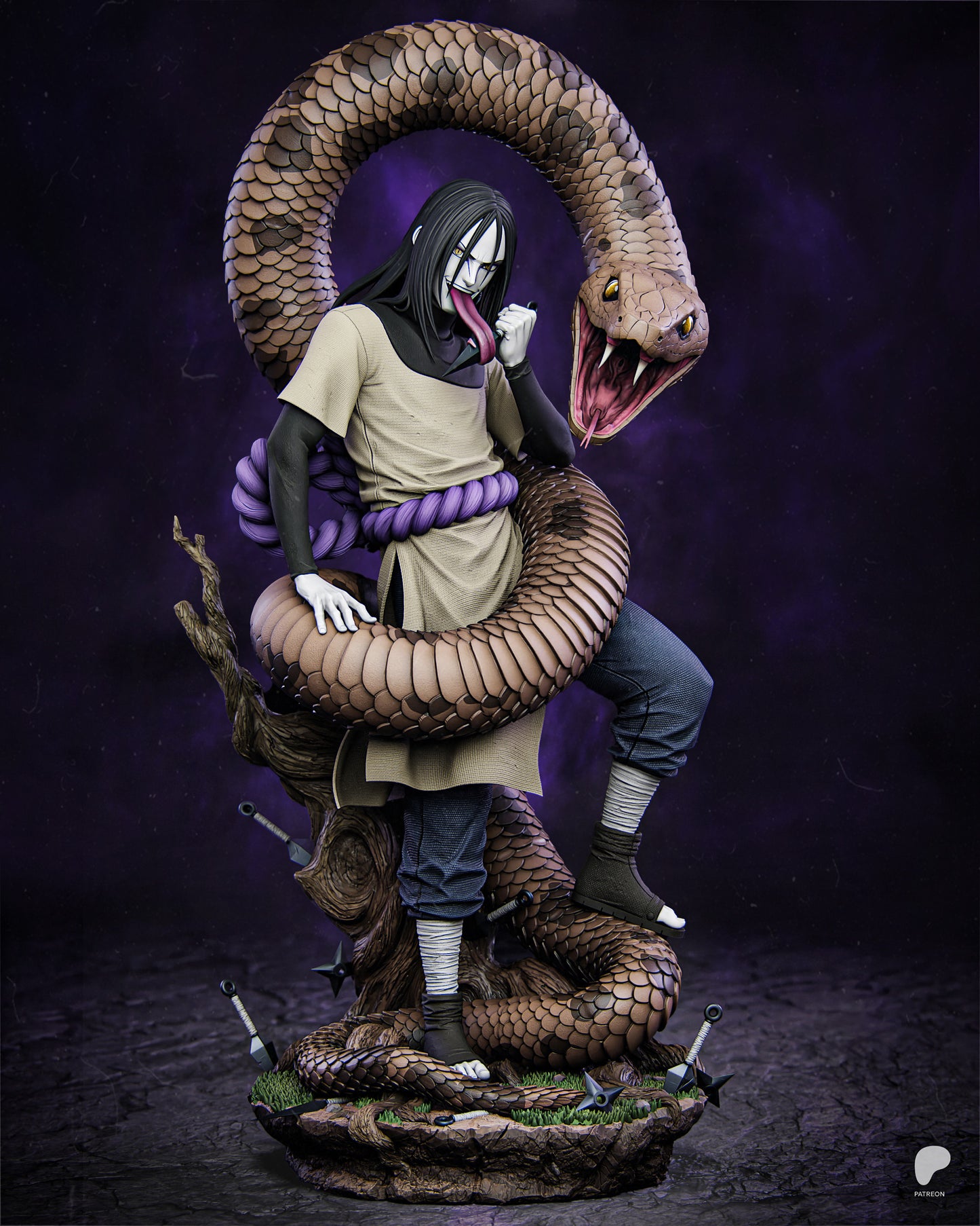 Figura de Orochimaru - vista 1