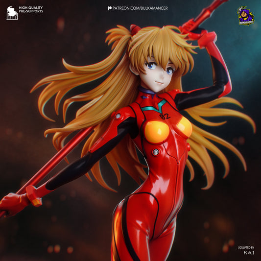 Figura de Asuka Langley - vista 1