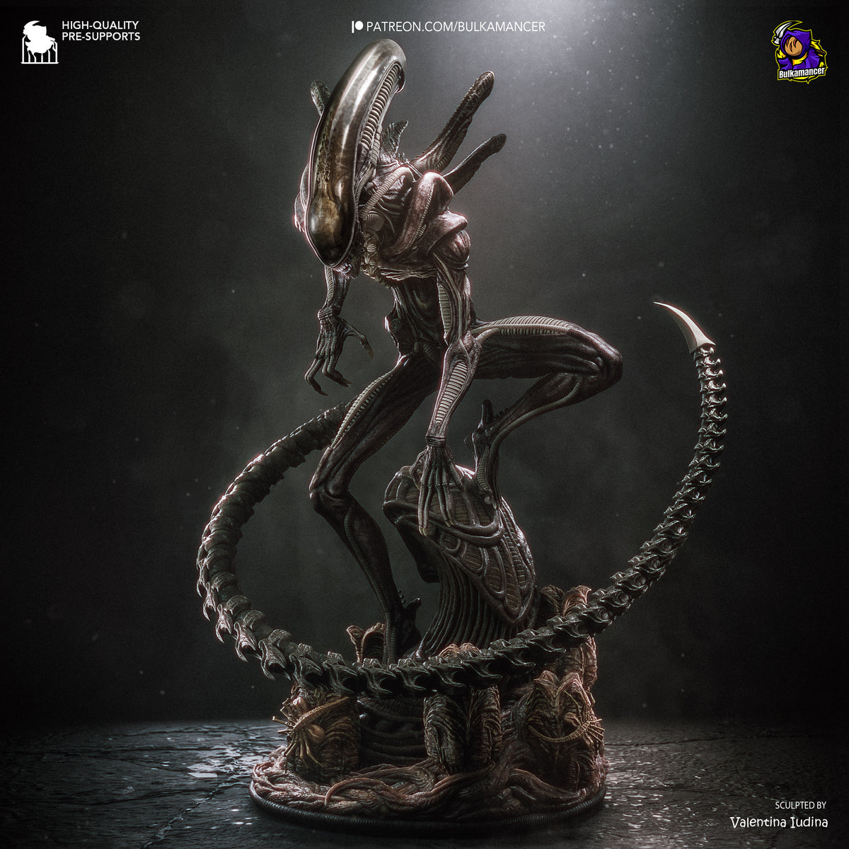 Figura de Xenomorph - vista 3
