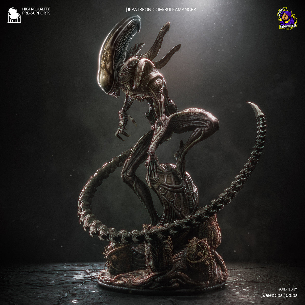 Figura de Xenomorph - vista 2