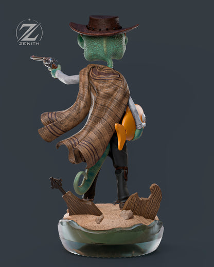 Rango resin figure render - Veneroso Figures