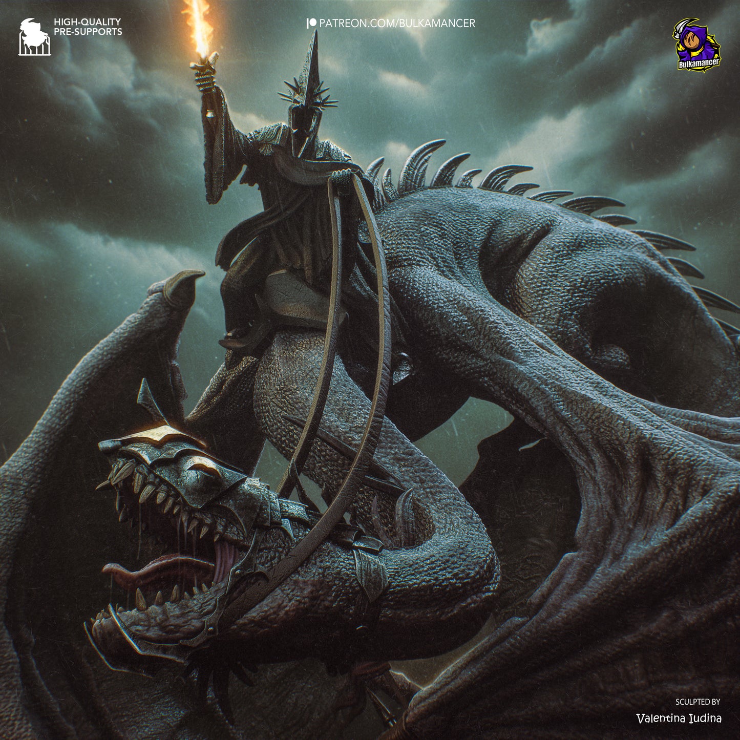 El Rey Brujo de Angmar - El Señor de los Anillos - 35 cm