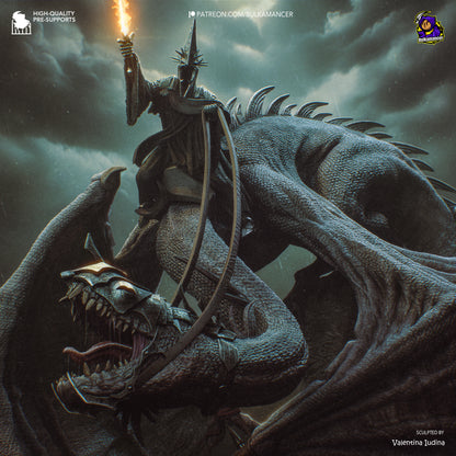 El Rey Brujo de Angmar - El Señor de los Anillos - 35 cm
