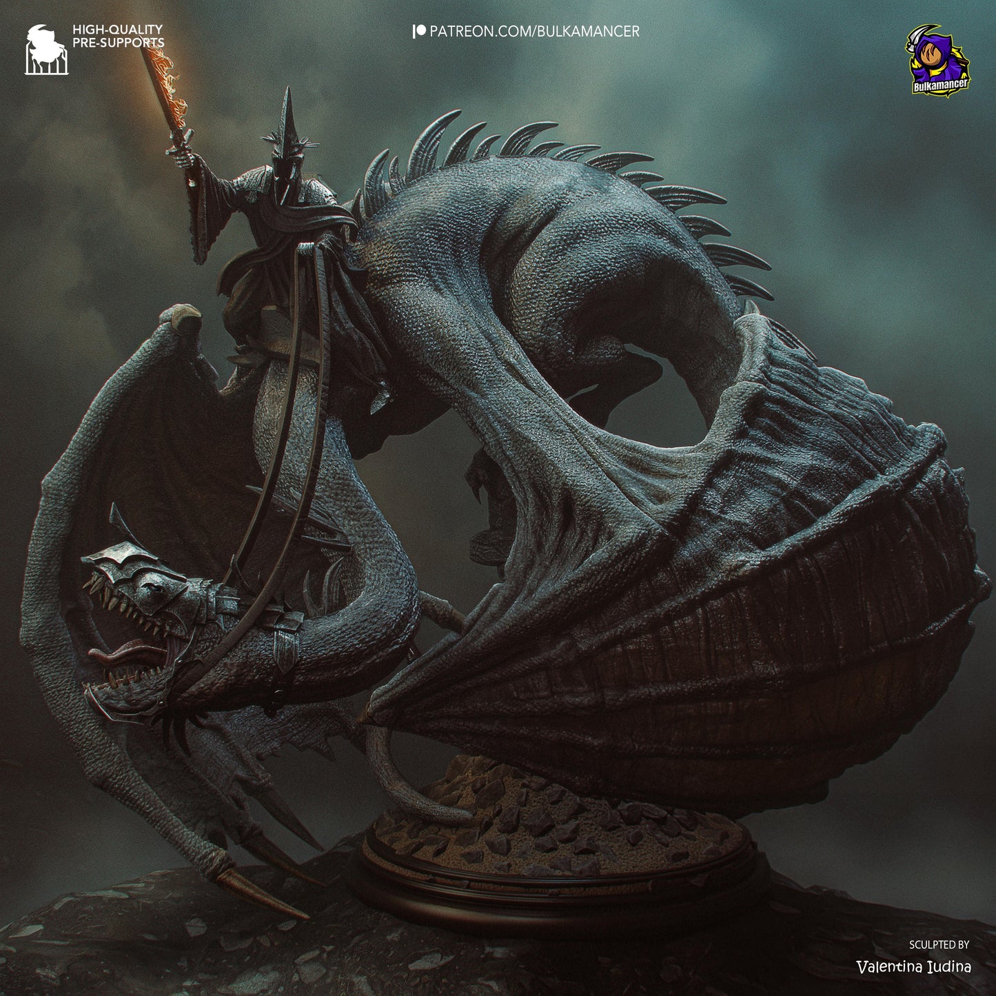 El Rey Brujo de Angmar - El Señor de los Anillos - 35 cm