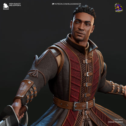 Wyll - LA PORTE DE BALDUR 3 - 30 cm